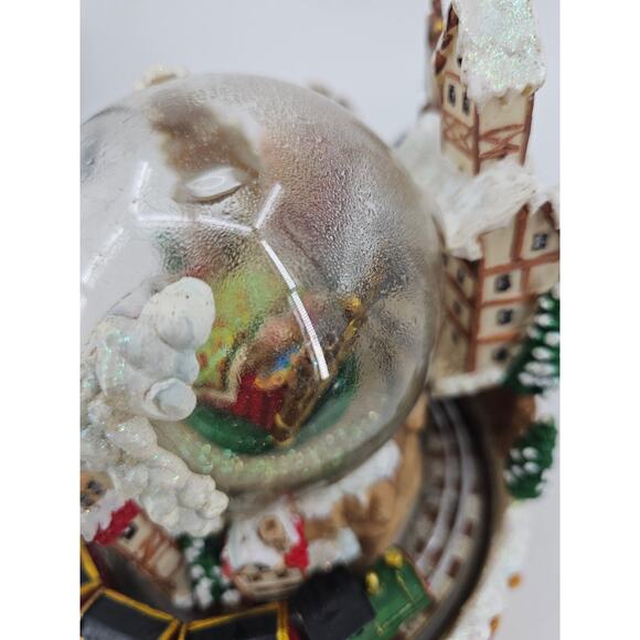 Grandeur Noel Musical Waterglobe Collectors Edition 2002 #15571 NOT WORKING READ - Picture 10 of 16